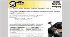 Desktop Screenshot of goffevisual.com